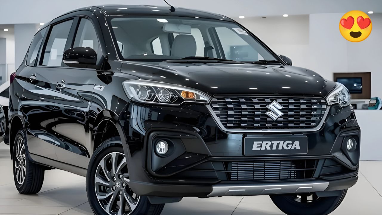 Maruti Ertiga 2025 Launched in India 7-Seater Hybrid MPV With 28 kmpl Mileage, Dual Airbags & Bold New Look