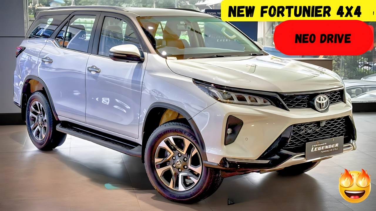 Toyota Fortuner 2025 Unveiled – 24 km/l Mileage & 32.20 Lakh Starting Price