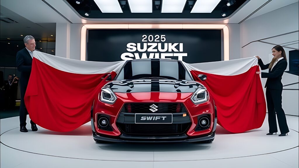 New Maruti Swift 2025 Stylish Hatchback with 32 KMPL Mileage at 3.75 Lakh