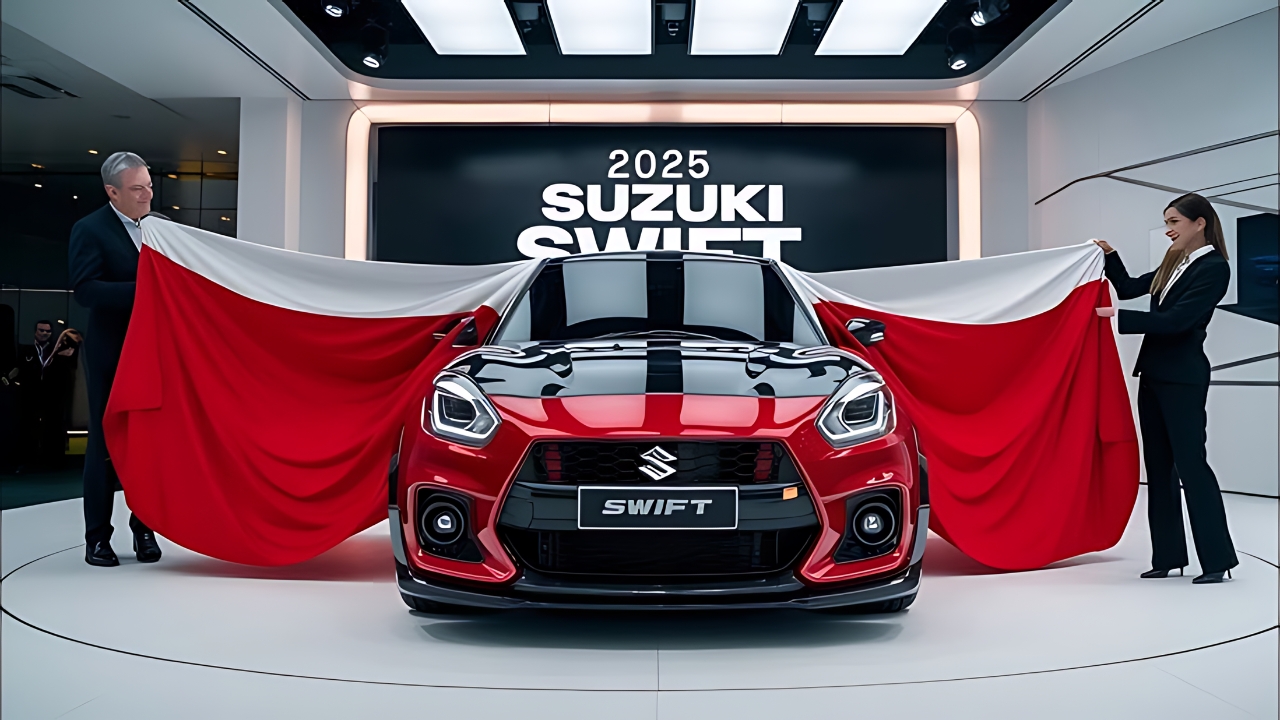 New Maruti Swift 2025 Stylish Hatchback with 32 KMPL Mileage at 3.75 Lakh