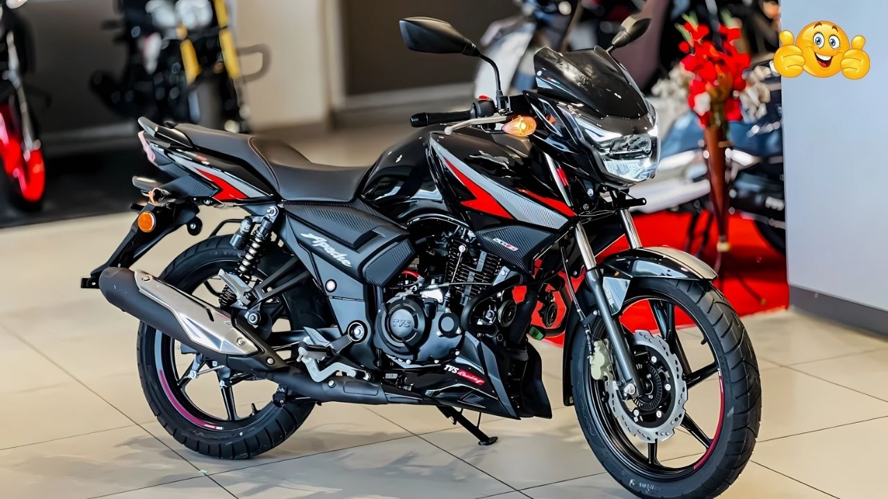 TVS Apache RTR 160: High-Performance Sports Bike with Aggressive Design at an Affordable Price