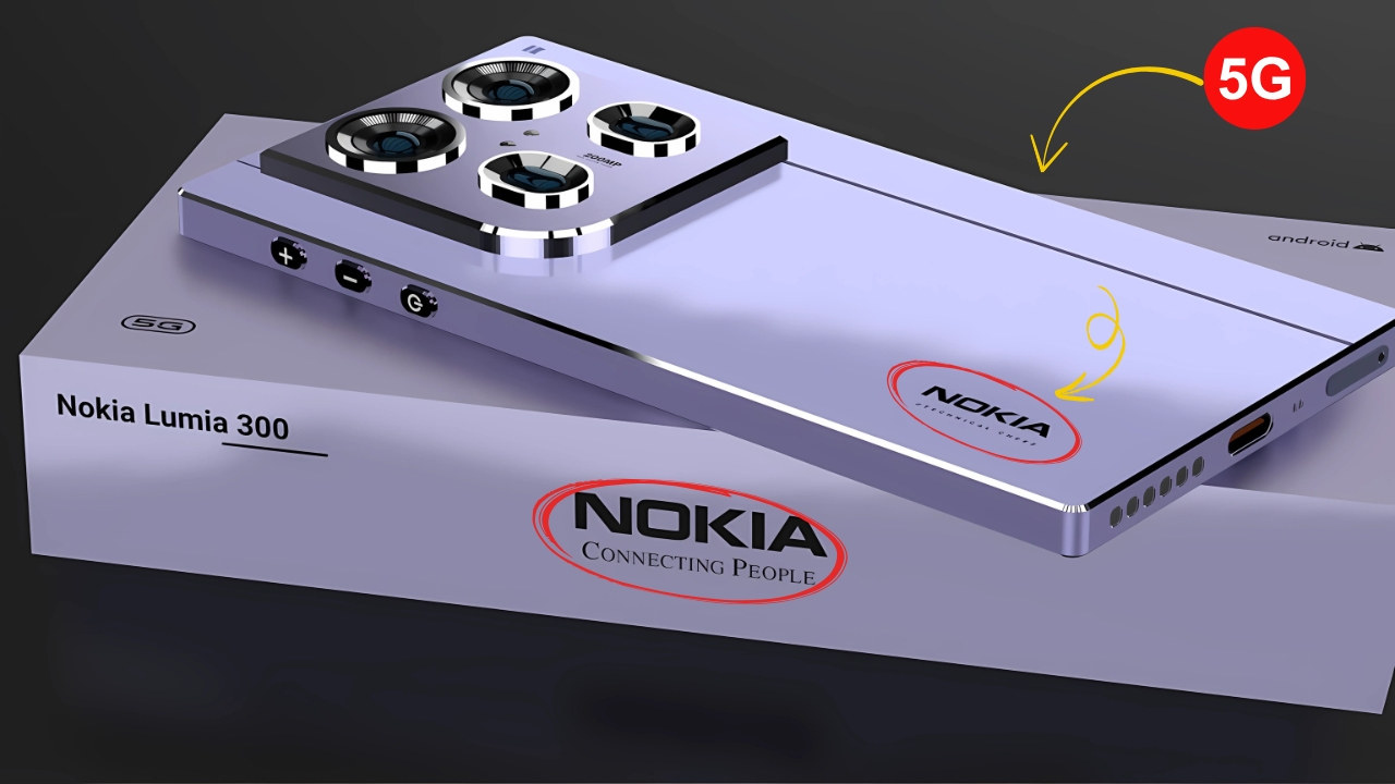 Nokia Lumia 300 Smartphone Legendary Comeback with 108MP Camera & Huge Battery